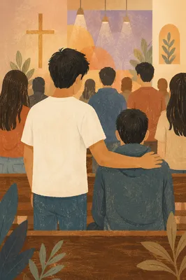 Teen Youth Group Fellowship in Church Hall