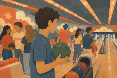 Church Youth Bowling Night Gathering