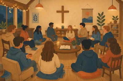 Warm Youth Fellowship Gathering at Church