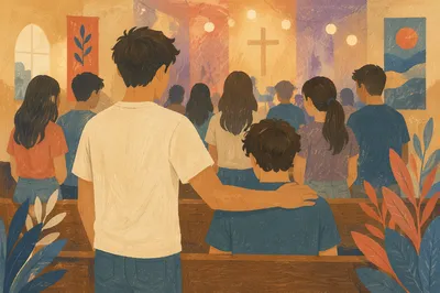 Youth Group Fellowship in Church Meeting Hall