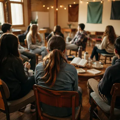 Welcoming Church Youth Group Fellowship Gathering