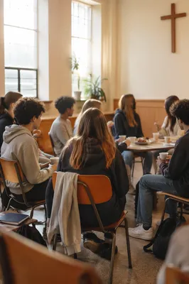 Teens Gathering in Bright Church Hall
