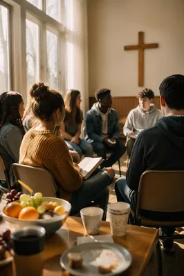 Welcoming Church Youth Group Fellowship Circle