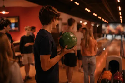 Church Youth Bowling Night Gathering