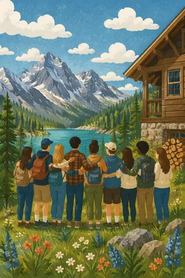 Youth Retreat Fellowship at Mountain Cabin