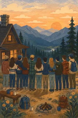 Youth Retreat Fellowship at Mountain Cabin