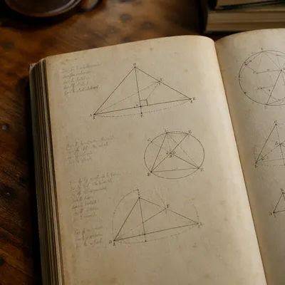Open Educational Book on Wooden Study Table