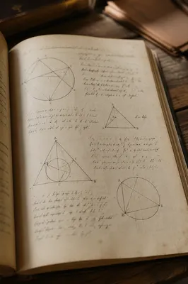 Open Educational Book on Wooden Study Table
