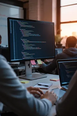 Colorful Python Coding Class Screen Scene