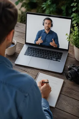 Outdoor Online Learning on Laptop