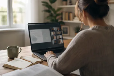 Calm Online Learning Home Study Desk