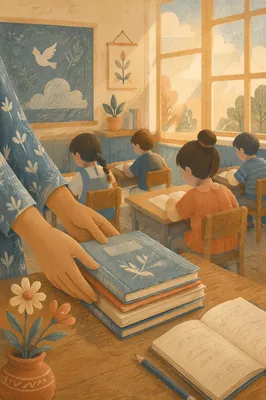 Peaceful Classroom Learning with Teacher Guidance