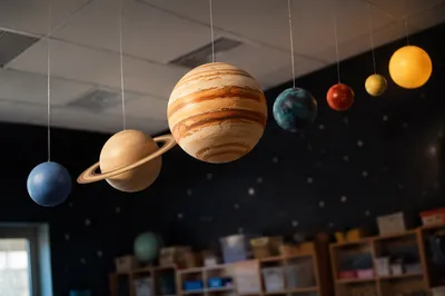Hanging Solar System Classroom Ceiling Display