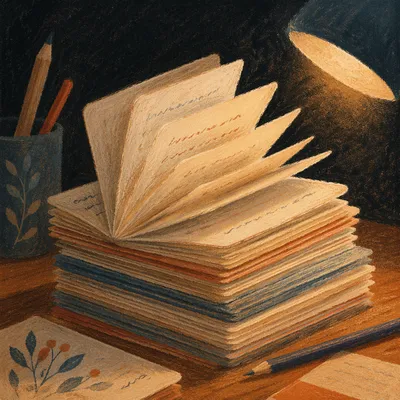 Flashcards Stack for Late Night Exam Study