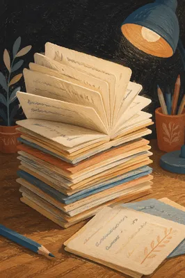 Flashcards Stack for Late Night Exam Study