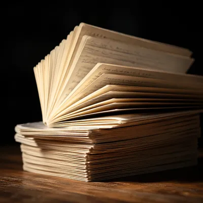 Flashcards Stack for Exam Study Focus