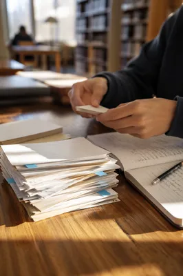 Flashcards and Notebook for Exam Preparation