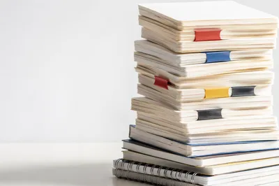 Flashcard Stack for Exam Study Space