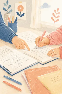 One-on-One Tutoring at Student Desk