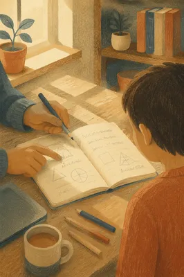 One-on-One Tutoring at Student Desk