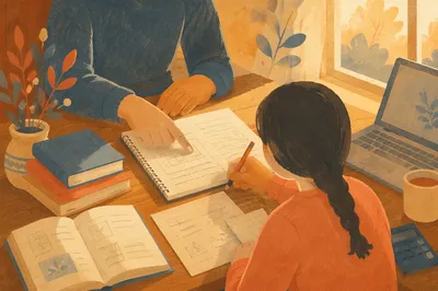 One-on-One Tutoring at Student Desk