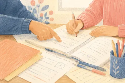 One-on-One Tutoring at Student Desk