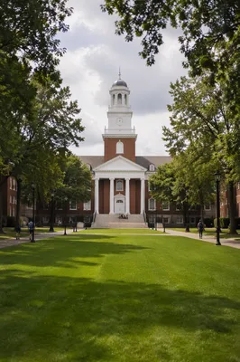 Red Brick University Campus Quad