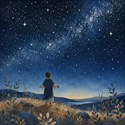 Wonder Beneath the Starry Night Sky