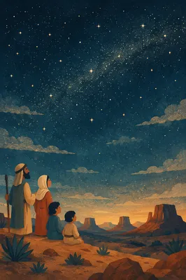 Awe Beneath the Starry Creation Sky