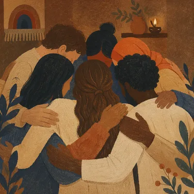 Diverse Community Circle of Belonging