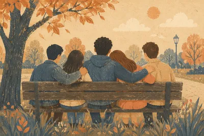 Friends United in Quiet Belonging