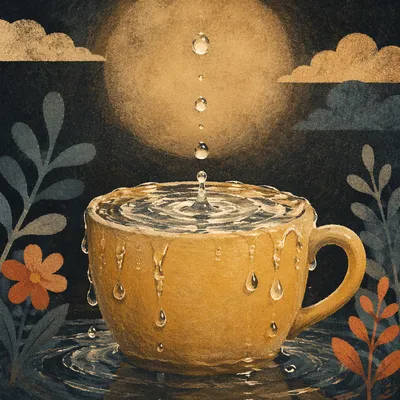 Overflowing Golden Cup of Blessing