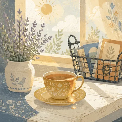 Overflowing Golden Cup of Quiet Gratitude