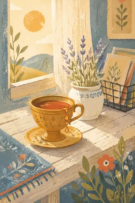 Overflowing Golden Cup of Quiet Gratitude