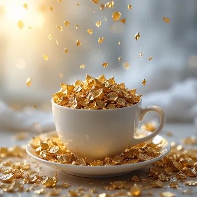 Overflowing Cup of Golden Blessing