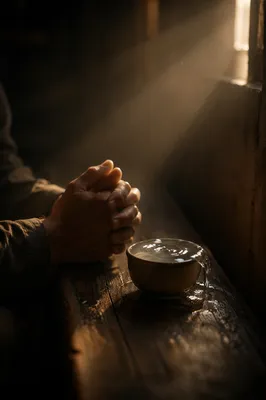 Overflowing Cup in Golden Morning Light