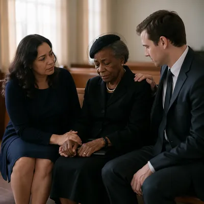 Compassionate Support on Chapel Pew