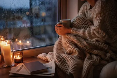 Quiet Comfort by Window Candlelight