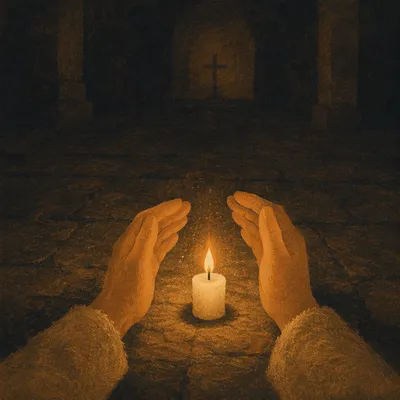 Candle of Courage in Dark Sanctuary