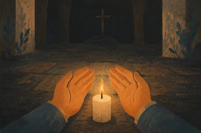 Candle of Courage in Dark Sanctuary