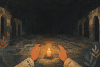 Candle of Courage in Vast Darkness