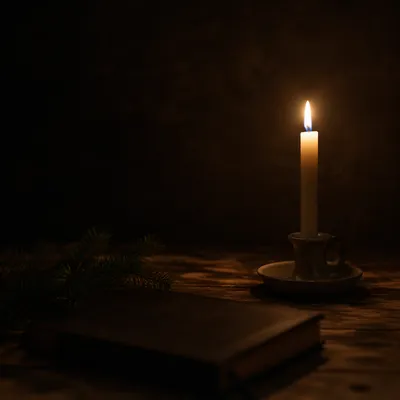 Single Candle of Quiet Courage