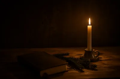 Single Candle of Quiet Courage