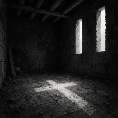 Light Through Darkness in Quiet Doubt