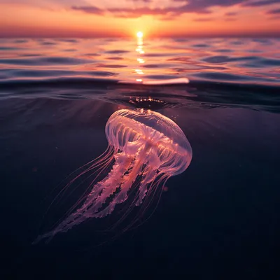 Eternal Life Sunrise Over Endless Ocean