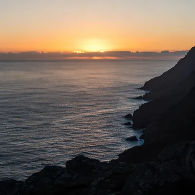 Eternal Life Sunrise Over Calm Ocean