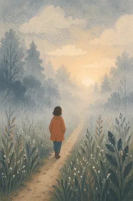 Faith Step Into the Fog Path