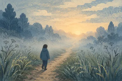 Faith Step Into the Fog Path