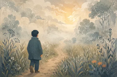 Faith Walking Into the Unknown Path