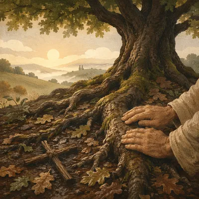 Faithful Oak Roots in Morning Prayer